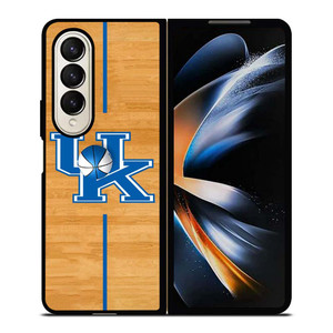KENTUCKY WILDCATS WOODEN SYMBOL Samsung Galaxy Z Fold 4 Case Cover