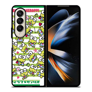 KEROPPI COLLAGE CARTOON Samsung Galaxy Z Fold 4 Case Cover