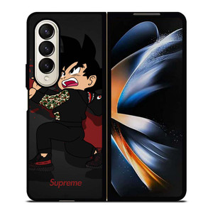 KIDS GOKU BAPE SUPREME Samsung Galaxy Z Fold 4 Case Cover