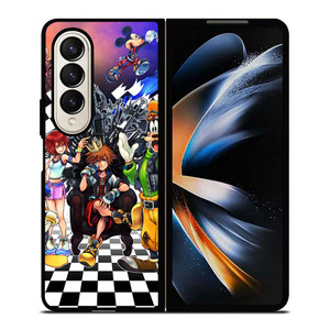 KINGDOM HEARTS CARTOON Samsung Galaxy Z Fold 4 Case Cover KINGDOM HEARTS CARTOON Samsung Galaxy Z Fold 4 Case Cover