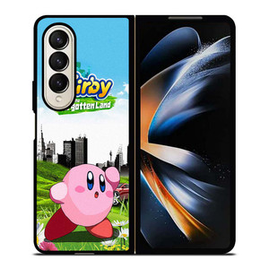 KIRBY AND THE FORGOTTEN LAND GAMES Samsung Galaxy Z Fold 4 Case Cover