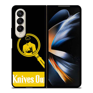 KNIVES OUT DANIEL CRAIG SILHOUETTE Samsung Galaxy Z Fold 4 Case Cover KNIVES OUT DANIEL CRAIG SILHOUETTE Samsung Galaxy Z Fold 4 Case Cover