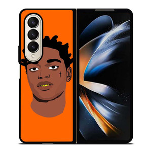 KODAK BLACK RAPPER CARTOON Samsung Galaxy Z Fold 4 Case Cover