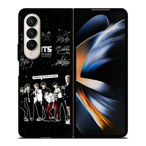 KPOP BANGTAN BOYS BTS SIGNATURE  Samsung Galaxy Z Fold 4 Case Cover KPOP BANGTAN BOYS BTS SIGNATURE  Samsung Galaxy Z Fold 4 Case Cover