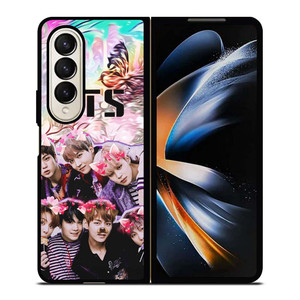 KPOP BTS COLLAGE Samsung Galaxy Z Fold 4 Case Cover