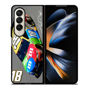 KYLIE BUSCH 18 NASCAR DRIVER Samsung Galaxy Z Fold 4 Case Cover