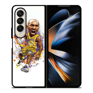 LA LAKERS KOBE BRYANT CARTOON Samsung Galaxy Z Fold 4 Case Cover LA LAKERS KOBE BRYANT CARTOON Samsung Galaxy Z Fold 4 Case Cover