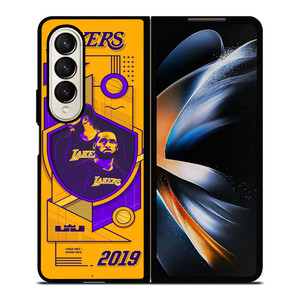 LA LAKERS LEBRON JAMES & ANTHONY DAVIS Samsung Galaxy Z Fold 4 Case Cover LA LAKERS LEBRON JAMES & ANTHONY DAVIS Samsung Galaxy Z Fold 4 Case Cover