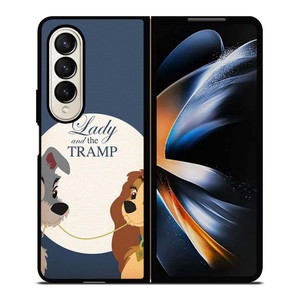 LADY AND THE TRAMP SPAGHETTI DISNEY CARTOON Samsung Galaxy Z Fold 4 Case Cover