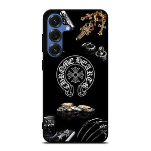CHROME HEARTS METAL LOGO Samsung Galaxy Z Fold 3 Case Cover CHROME HEARTS METAL LOGO Samsung Galaxy Z Fold 3 Case Cover