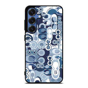 COACH NEW YORK BLUE Samsung Galaxy Z Fold 3 Case Cover