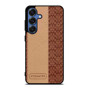 COACH NEW YORK BROWN LEATHER Samsung Galaxy Z Fold 3 Case Cover COACH NEW YORK BROWN LEATHER Samsung Galaxy Z Fold 3 Case Cover
