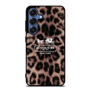 COACH NEW YORK LEOPARD Samsung Galaxy Z Fold 3 Case Cover