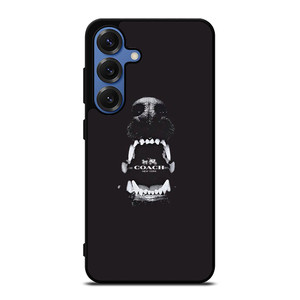 COACH NEW YORK LOGO DOG Samsung Galaxy Z Fold 3 Case Cover