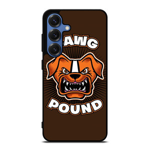 DAWG POUND CLEVELAND BROWNS Samsung Galaxy Z Fold 3 Case Cover DAWG POUND CLEVELAND BROWNS Samsung Galaxy Z Fold 3 Case Cover