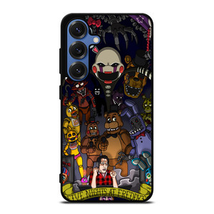 FIVE NIGHTS AT FREDDY'S ALL CHARACTERS Samsung Galaxy Z Fold 3 Case Cover FIVE NIGHTS AT FREDDY'S ALL CHARACTERS Samsung Galaxy Z Fold 3 Case Cover