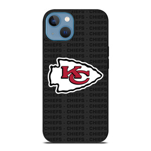 KANSAS CITY CHIEFS FOOTBALL TEXT iPhone 13 Case Cover