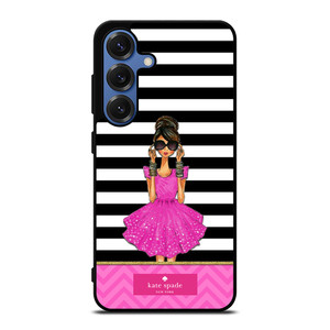 KATE SPADE PINK GIRLS Samsung Galaxy Z Fold 3 Case Cover KATE SPADE PINK GIRLS Samsung Galaxy Z Fold 3 Case Cover