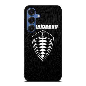KOENIGSEGG LOGO BLACK PATTERN Samsung Galaxy Z Fold 3 Case Cover