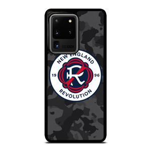 NEW ENGLAND REVOLUTION MLS BLACK CAMO Samsung Galaxy S20 Ultra Case Cover