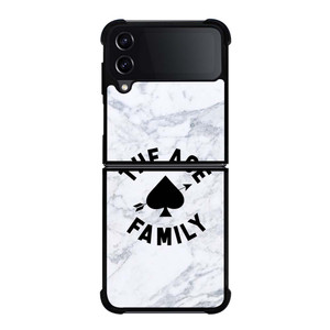 ACE FAMILY FAMILY CARBON Samsung Galaxy Z Flip 4 Case Cover ACE FAMILY FAMILY CARBON Samsung Galaxy Z Flip 4 Case Cover