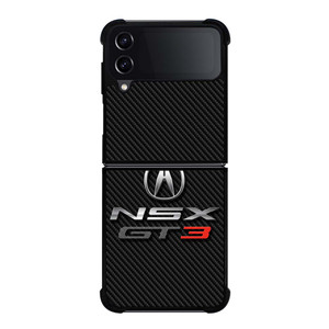 ACURA NSX GT3 LOGO CARBON Samsung Galaxy Z Flip 4 Case Cover