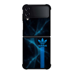 ADIDAS LOGO ABSTRACT BLUE LIGHT Samsung Galaxy Z Flip 4 Case Cover ADIDAS LOGO ABSTRACT BLUE LIGHT Samsung Galaxy Z Flip 4 Case Cover