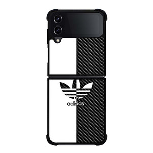 ADIDAS SLICED CARBON FIBER Samsung Galaxy Z Flip 4 Case Cover ADIDAS SLICED CARBON FIBER Samsung Galaxy Z Flip 4 Case Cover