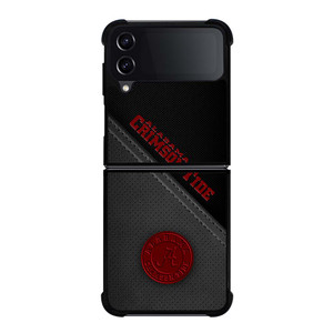 ALABAMA CRIMSON TIDE LEATHER Samsung Galaxy Z Flip 4 Case Cover