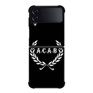 ALL CORPS ARE BASTARD ACAB SYMBOL Samsung Galaxy Z Flip 4 Case Cover ALL CORPS ARE BASTARD ACAB SYMBOL Samsung Galaxy Z Flip 4 Case Cover