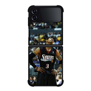 ALLEN IVERSON SIXERS NBA Samsung Galaxy Z Flip 4 Case Cover
