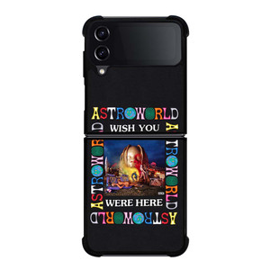 ASTROWORLD TRAVIS SCOTT Samsung Galaxy Z Flip 4 Case Cover