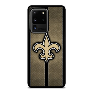 NEW ORLEANS SAINTS NFL METAL STRIPE Samsung Galaxy S20 Ultra Case Cover