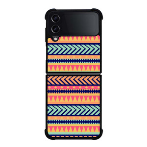 AZTEC TRIBAL PATTERN Samsung Galaxy Z Flip 4 Case Cover AZTEC TRIBAL PATTERN Samsung Galaxy Z Flip 4 Case Cover