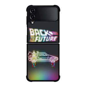 BACK TO THE FUTURE DELOREAON Samsung Galaxy Z Flip 4 Case Cover