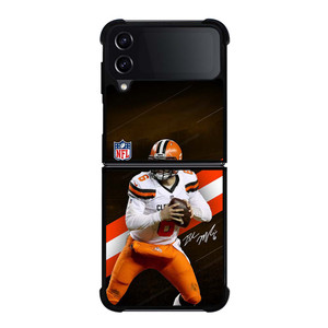 BAKER MAYFIELD CLEVELAND BROWNS NFL Samsung Galaxy Z Flip 4 Case Cover
