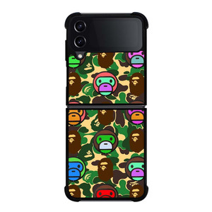BAPE BABY MILO CAMO Samsung Galaxy Z Flip 4 Case Cover