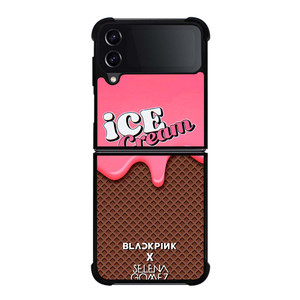 BLACK PINK SELENA GOMEZ ICE CREAM Samsung Galaxy Z Flip 4 Case Cover