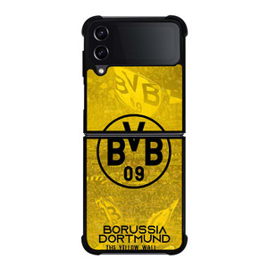 BORUSSIA DORTMUND LOGO FOOTBALL Samsung Galaxy Z Flip 4 Case Cover BORUSSIA DORTMUND LOGO FOOTBALL Samsung Galaxy Z Flip 4 Case Cover