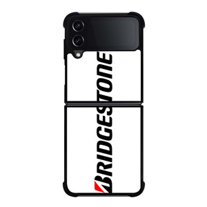 BRIDGESTONE TIRE LOGO WHITE Samsung Galaxy Z Flip 4 Case Cover