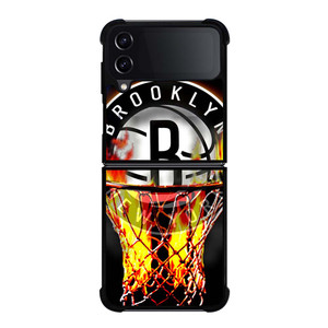 BROOKLYN NETS BASKETBALL RING Samsung Galaxy Z Flip 4 Case Cover BROOKLYN NETS BASKETBALL RING Samsung Galaxy Z Flip 4 Case Cover