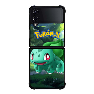 BULBASAUR POKEMON CARTOON Samsung Galaxy Z Flip 4 Case Cover BULBASAUR POKEMON CARTOON Samsung Galaxy Z Flip 4 Case Cover