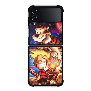 CALVIN AND HOBBES INFINITY GAUNTLET Samsung Galaxy Z Flip 4 Case Cover CALVIN AND HOBBES INFINITY GAUNTLET Samsung Galaxy Z Flip 4 Case Cover