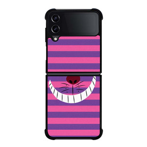 CHESHIRE CAT STRIPE Samsung Galaxy Z Flip 4 Case Cover