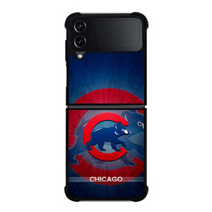 CHICAGO CUBS MLB SYMBOL Samsung Galaxy Z Flip 4 Case Cover CHICAGO CUBS MLB SYMBOL Samsung Galaxy Z Flip 4 Case Cover