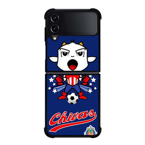 CHIVAS DE GUADALAJARA FOOTBALL MASCOT Samsung Galaxy Z Flip 4 Case Cover CHIVAS DE GUADALAJARA FOOTBALL MASCOT Samsung Galaxy Z Flip 4 Case Cover