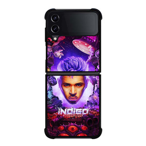 CHRIS BROWN INDIGO ALBUM COVER Samsung Galaxy Z Flip 4 Case Cover