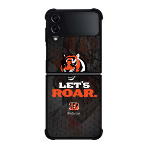 CINCINNATI BENGALS NFL Samsung Galaxy Z Flip 4 Case Cover CINCINNATI BENGALS NFL Samsung Galaxy Z Flip 4 Case Cover