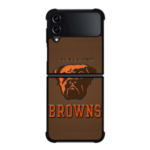 CLEVELAND BROWNS DOG NFL MASCOT Samsung Galaxy Z Flip 4 Case Cover