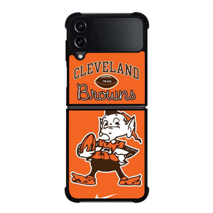 CLEVELAND BROWNS FOOTBALL MASCOT Samsung Galaxy Z Flip 4 Case Cover